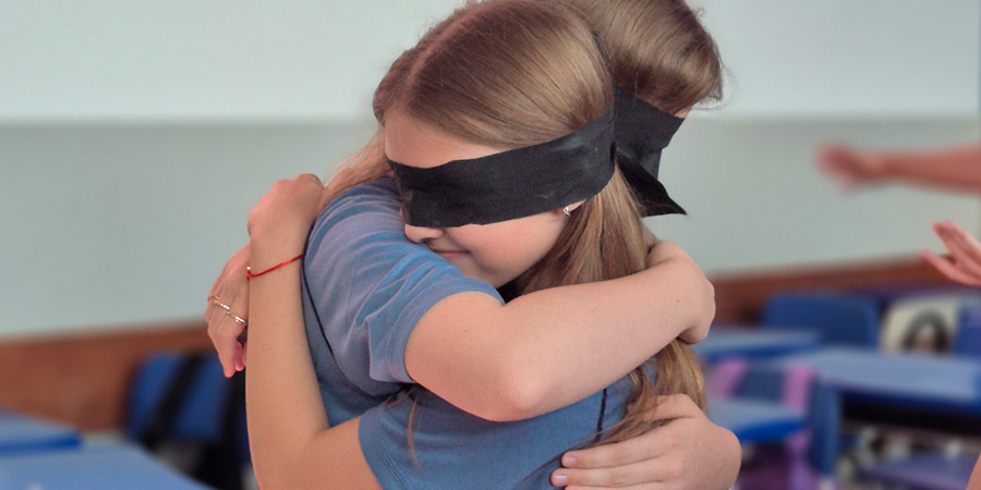 alunos em projeto socioemocional 